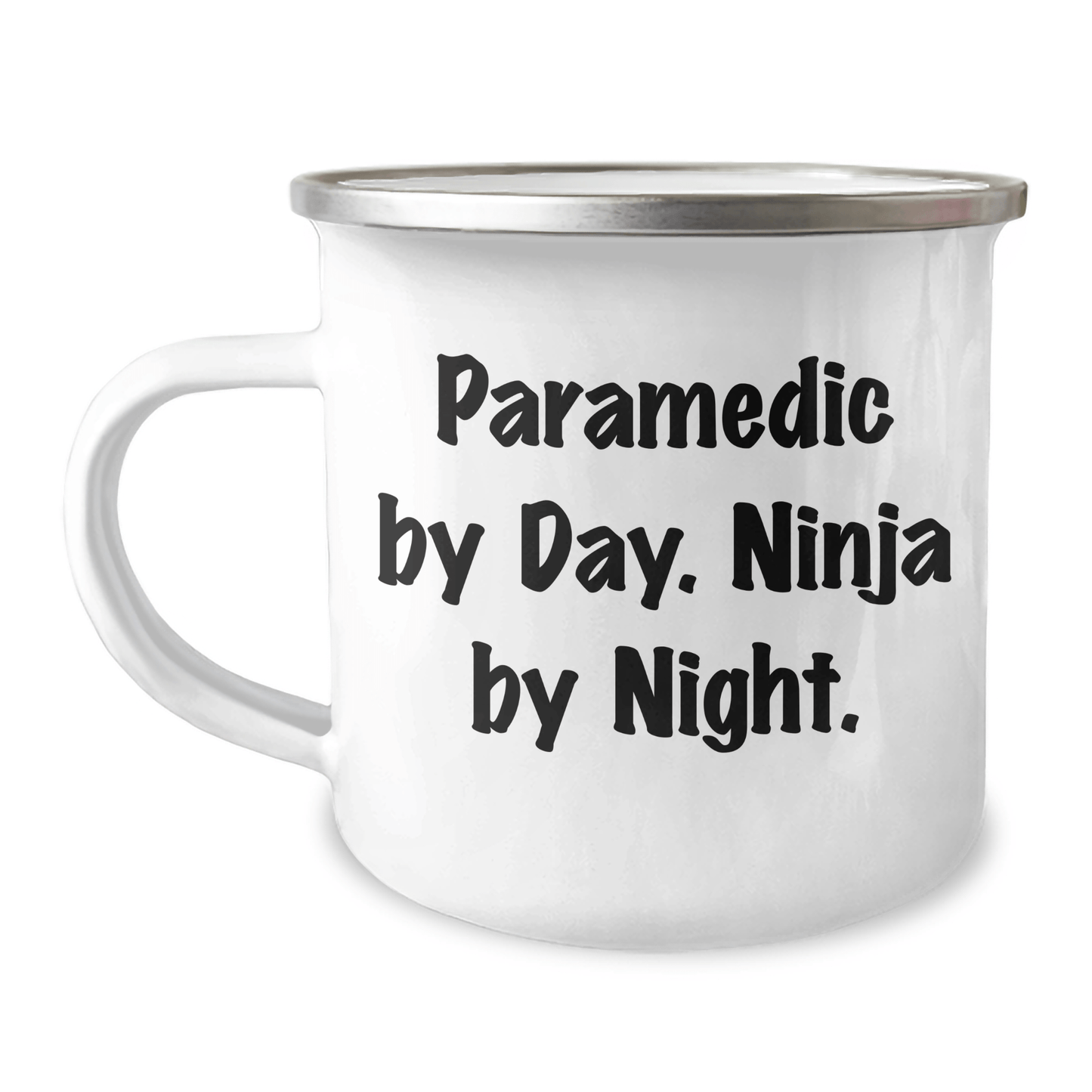 Rescue Worker Gifts for Men - Funny Camping Mug, Rescue Worker By Day. Ninja By Night. - Father's Day Unique Gifts from Men - The Buy Boom