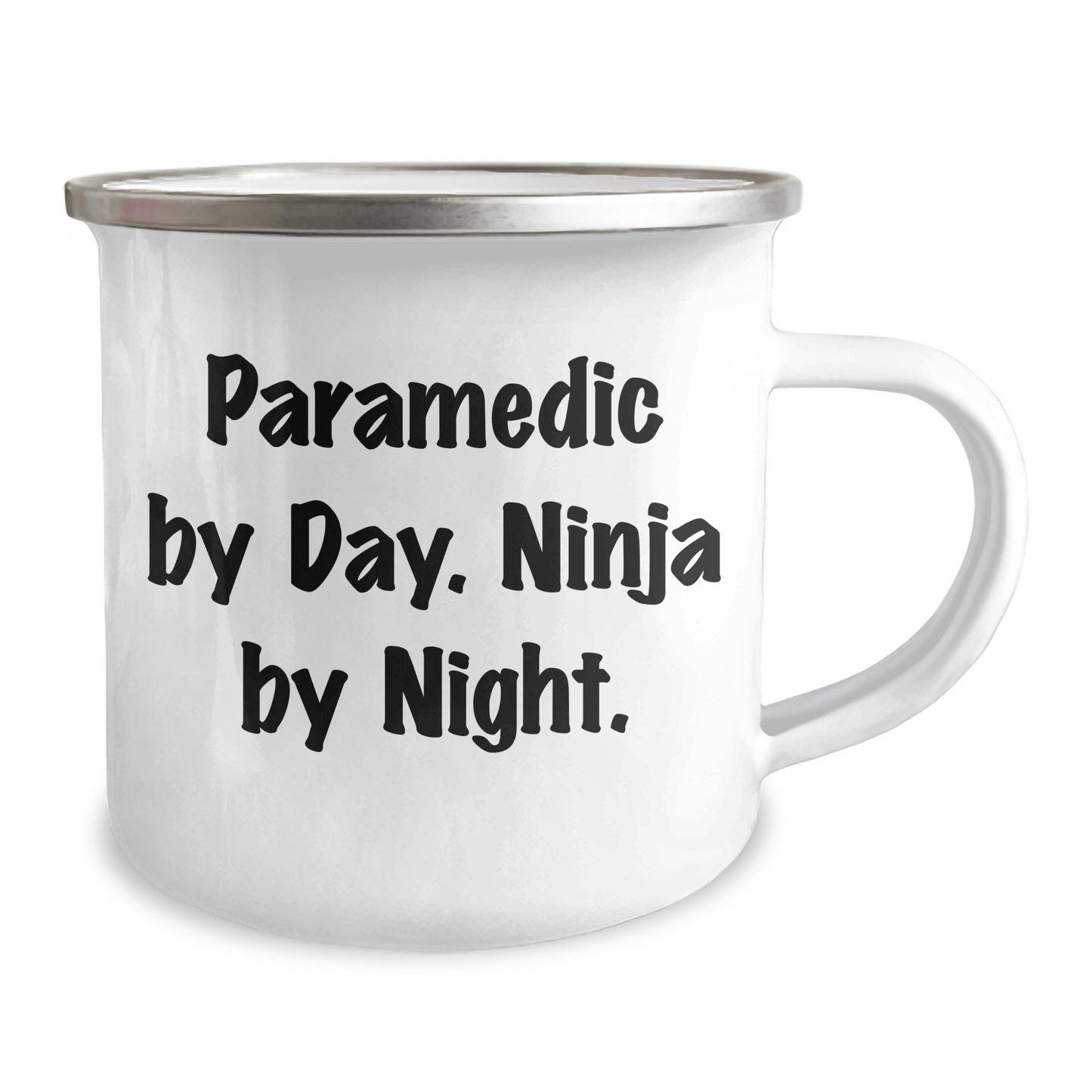 Rescue Worker Gifts for Men - Funny Camping Mug, Rescue Worker By Day. Ninja By Night. - Father's Day Unique Gifts from Men - The Buy Boom