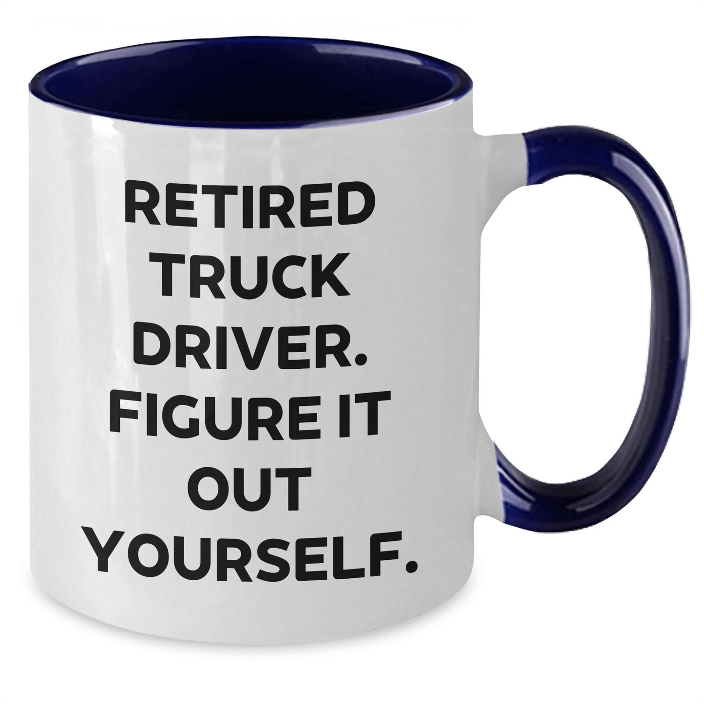 Retired Truck Driver Coffee Mug – Funny Gift from Family for Any Occasion - The Buy Boom