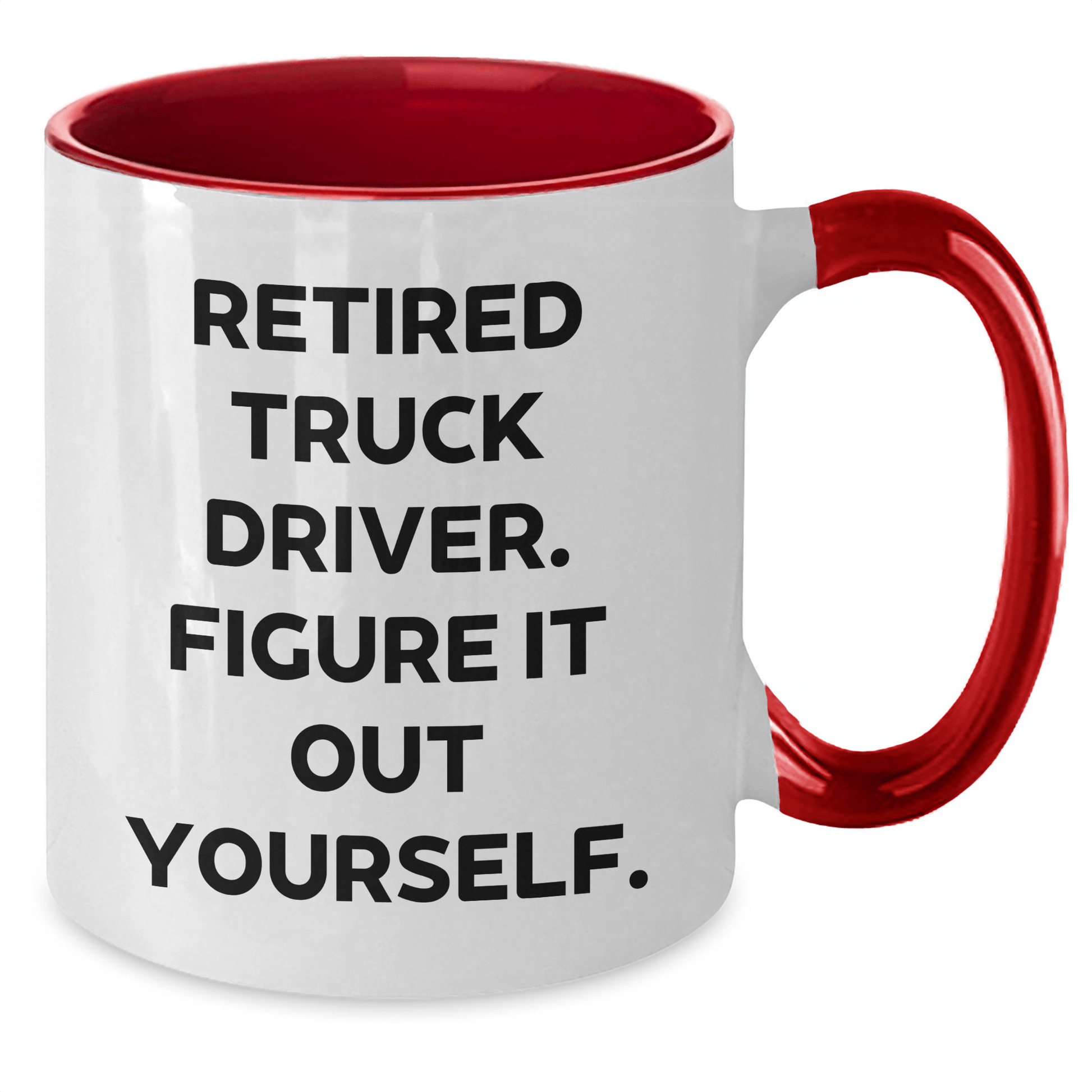 Retired Truck Driver Coffee Mug – Funny Gift from Family for Any Occasion - The Buy Boom