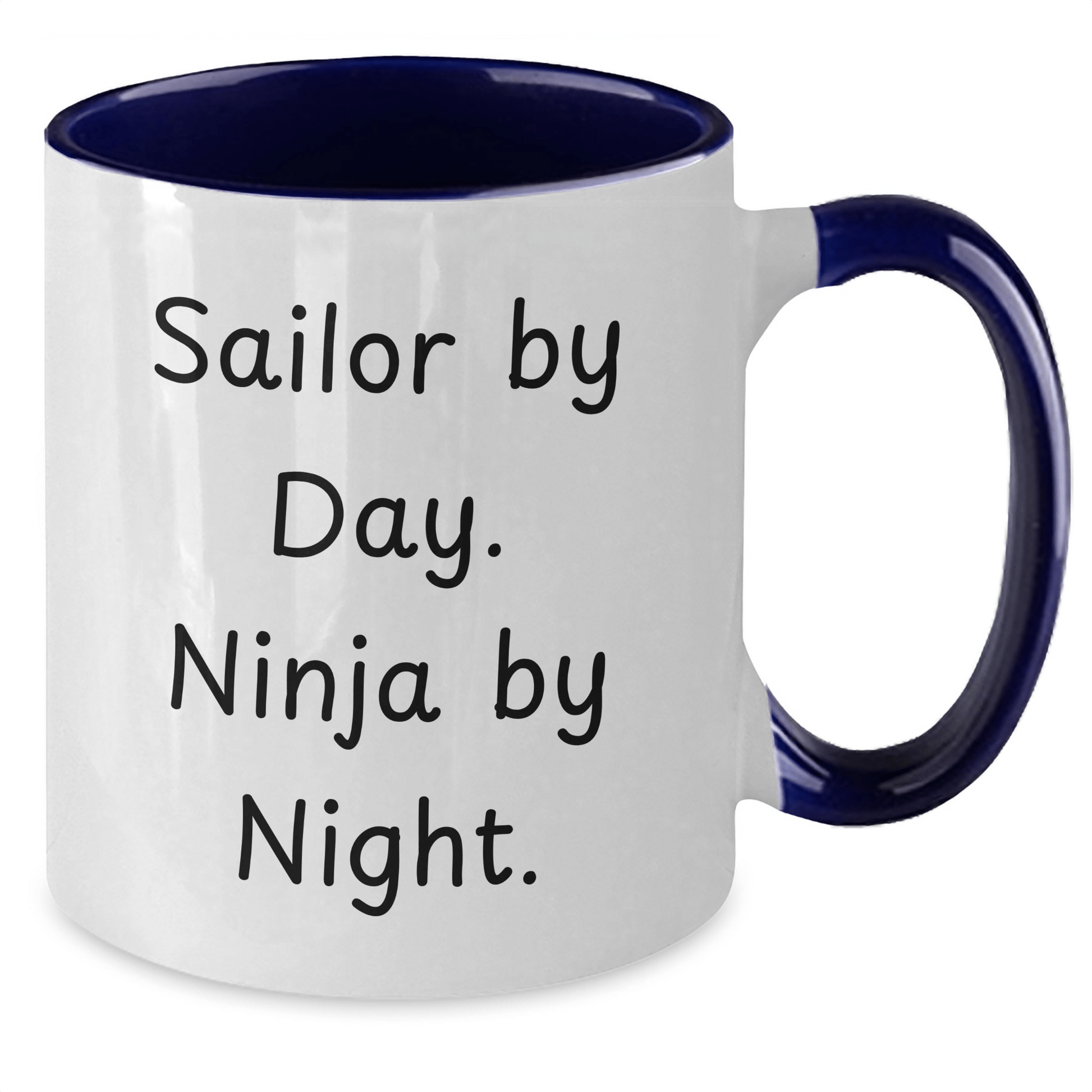 Sailor By Day Ninja By Night Mug – Funny Father's Day Gift for Men - The Buy Boom