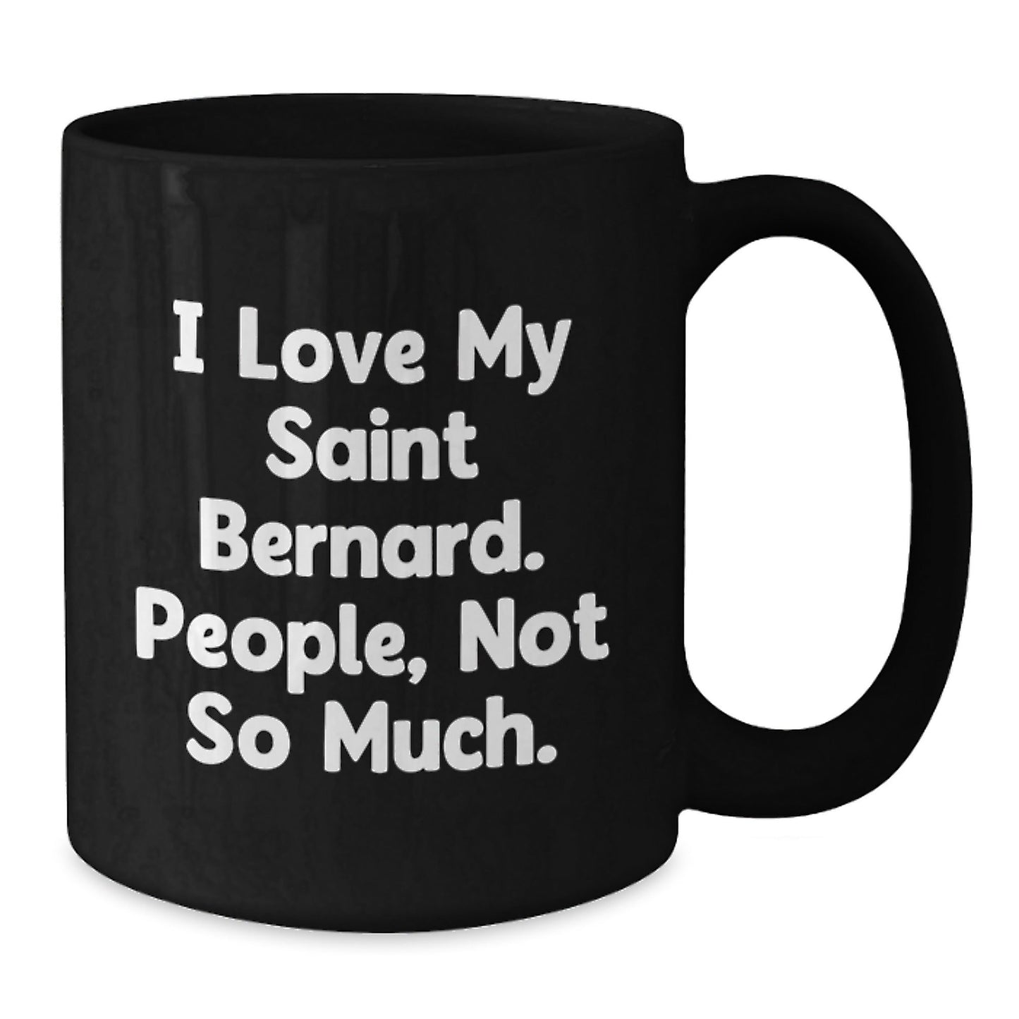 Saint Bernard Dog Lovers Funny Mug Gifts from Friends to Family Birthday Unique Presents - The Buy Boom