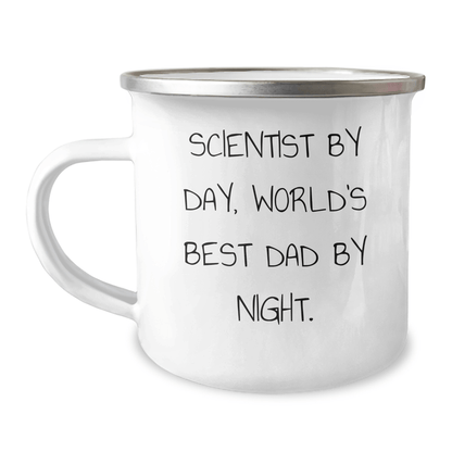Scientist Gifts, Camping Mug for Dad's Funny Quote - Gifts from Family, Father's Day Unique Gifts for Scientist - The Buy Boom