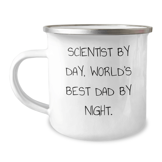 Scientist Gifts, Camping Mug for Dad's Funny Quote - Gifts from Family, Father's Day Unique Gifts for Scientist - The Buy Boom