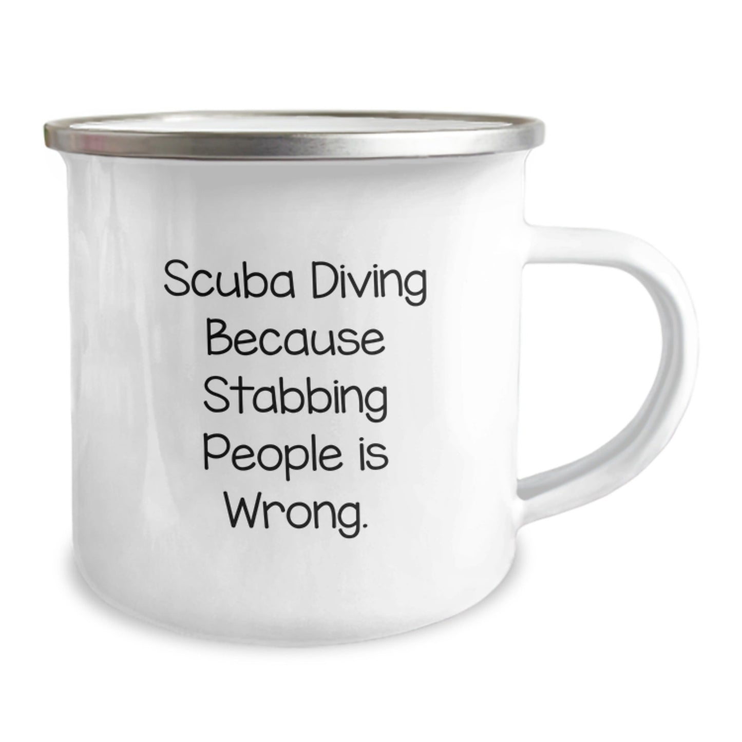 Scuba Diving Humor Gifts from Men to Scuba Diving Friends - Scuba Diving Camping Mug, Funny Quote, Birthday Unique Gifts - The Buy Boom