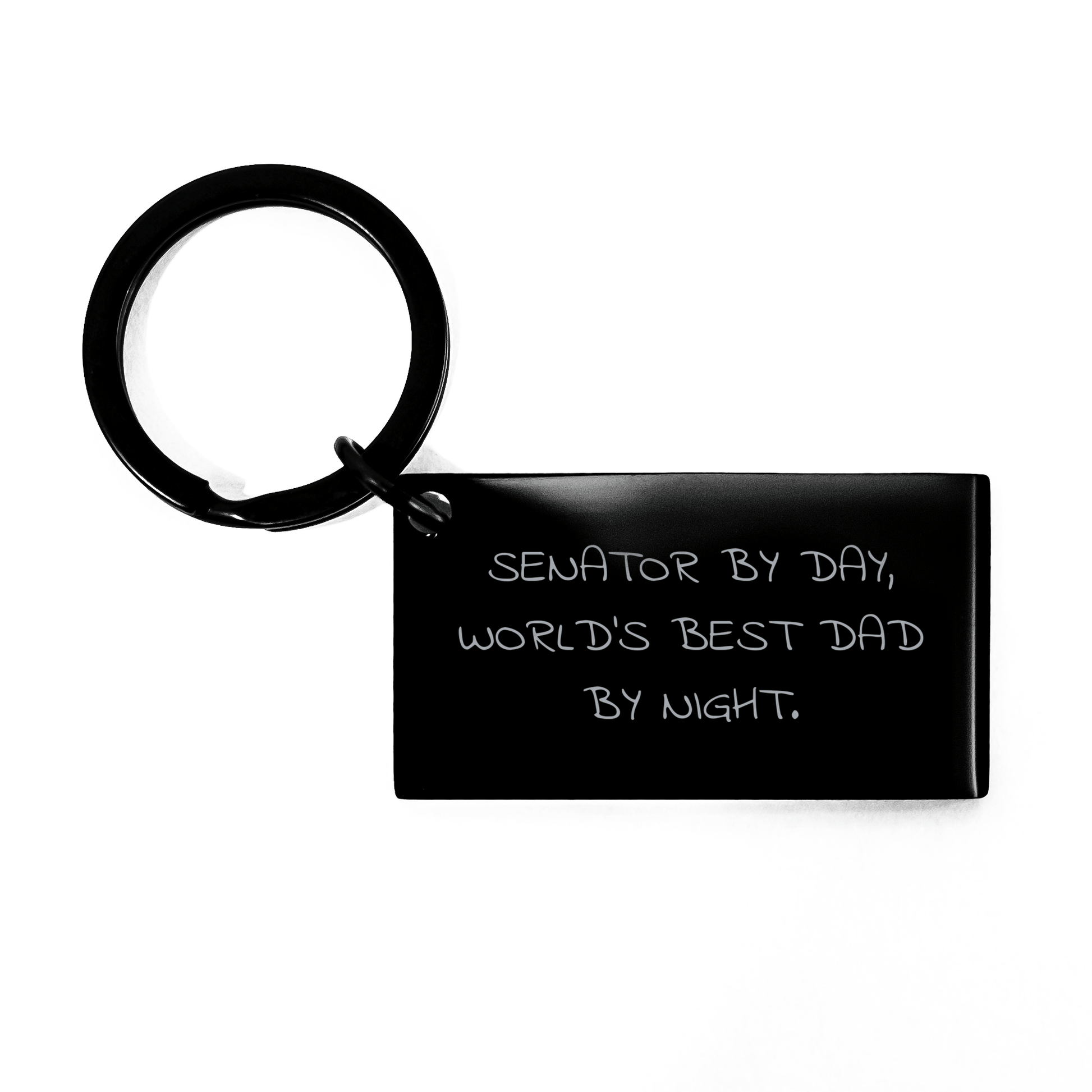 Senator Keychain Gifts for Men from Senator By Day World's Best Dad By Night, Funny Keychain for Senator's Special Occasions like Father's Day - The Buy Boom