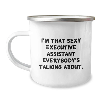 Sexy Executive Assistant Gifts from Friends, Funny Camping Mug for Men, Unique Christmas Unique Gifts - The Buy Boom