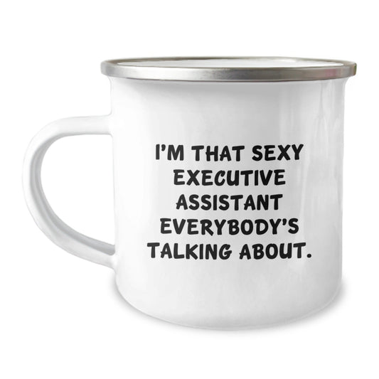 Sexy Executive Assistant Gifts from Friends, Funny Camping Mug for Men, Unique Christmas Unique Gifts - The Buy Boom