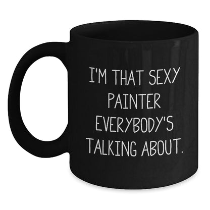 Sexy Painter Gifts for Him, Funny Painter Mugs, Christmas Unique Gifts from Friends to Painter - The Buy Boom