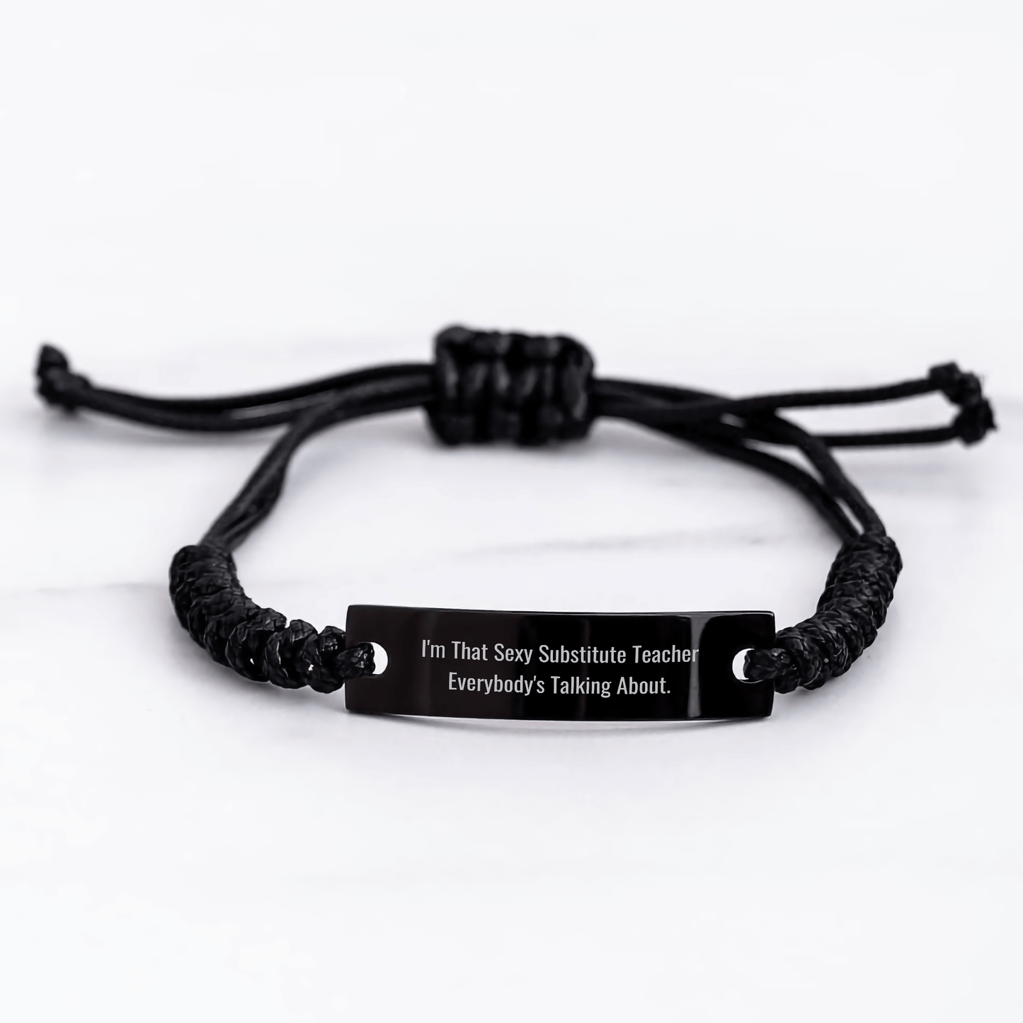 Sexy Substitute Teacher Rope Bracelet – Funny Gift Idea - The Buy Boom