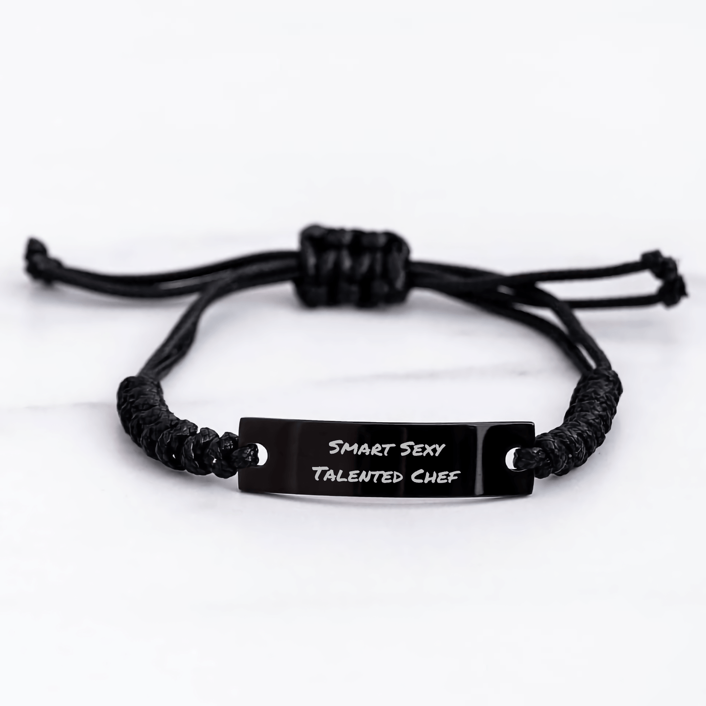 Smart Sexy Talented Chef Rope Bracelet – Funny Gift for Any Occasion - The Buy Boom