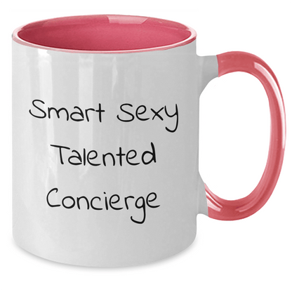 Smart Sexy Talented Concierge Mug – Funny Gift for Any Occasion - The Buy Boom
