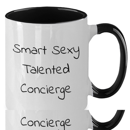 Smart Sexy Talented Concierge Mug – Funny Gift for Any Occasion - The Buy Boom
