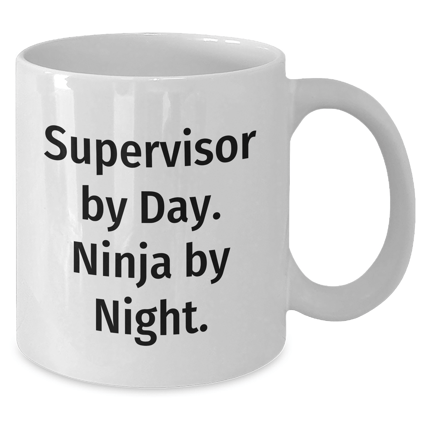 Supervisor By Day. Ninja By Night. Funny White Coffee Mug Gifts from Men for Supervisor's Father's Day - The Buy Boom