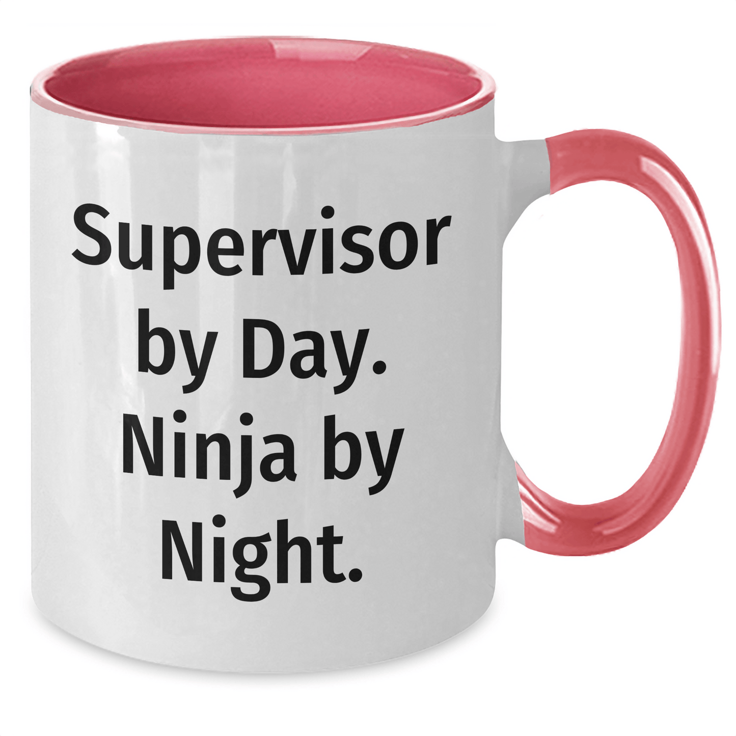 Supervisor Gifts from Men, Funny Two Tone Coffee Mugs for Dad, Father's Day Unique Gifts for Supervisor By Day Ninja By Night - The Buy Boom