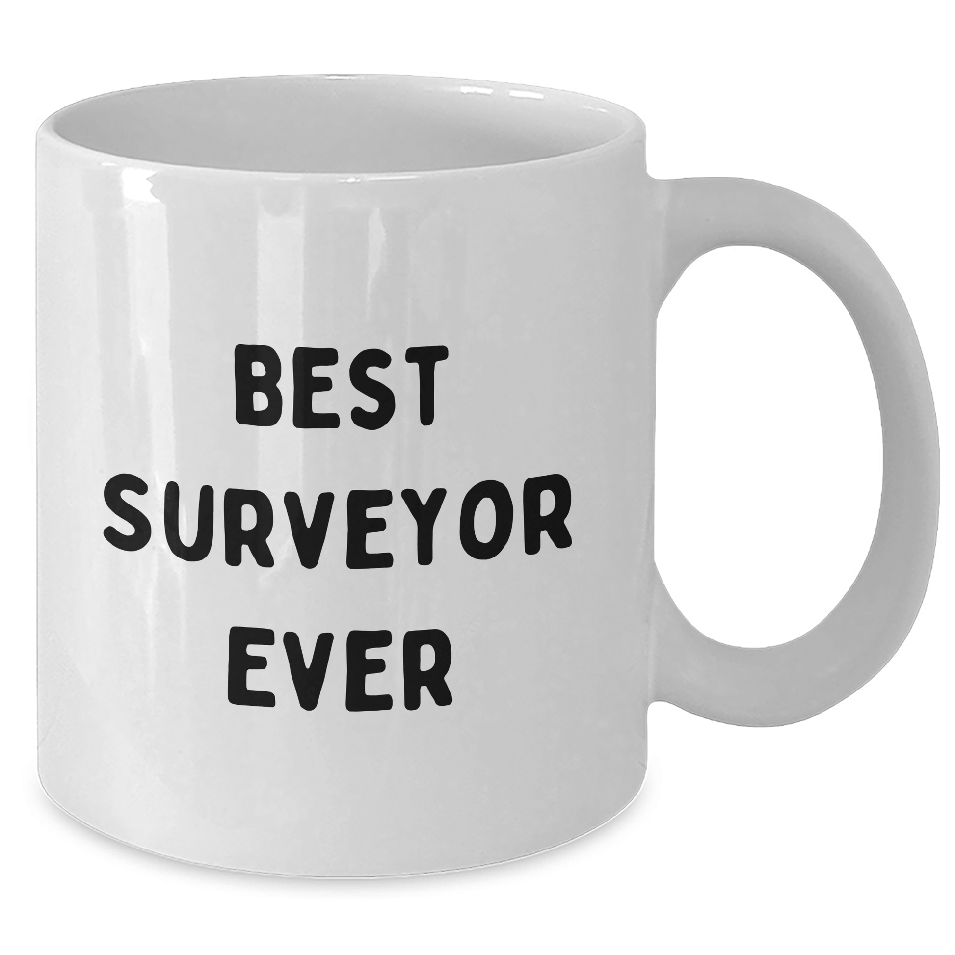 Surveyor Quotes Funny Gifts for Men from Family on Father's Day, Best Surveyor Ever White Coffee Mug, Unique Gifts for Surveyor - The Buy Boom