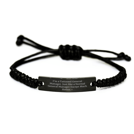 Tattooed General Manager Rope Bracelet – Funny Gift Idea - The Buy Boom