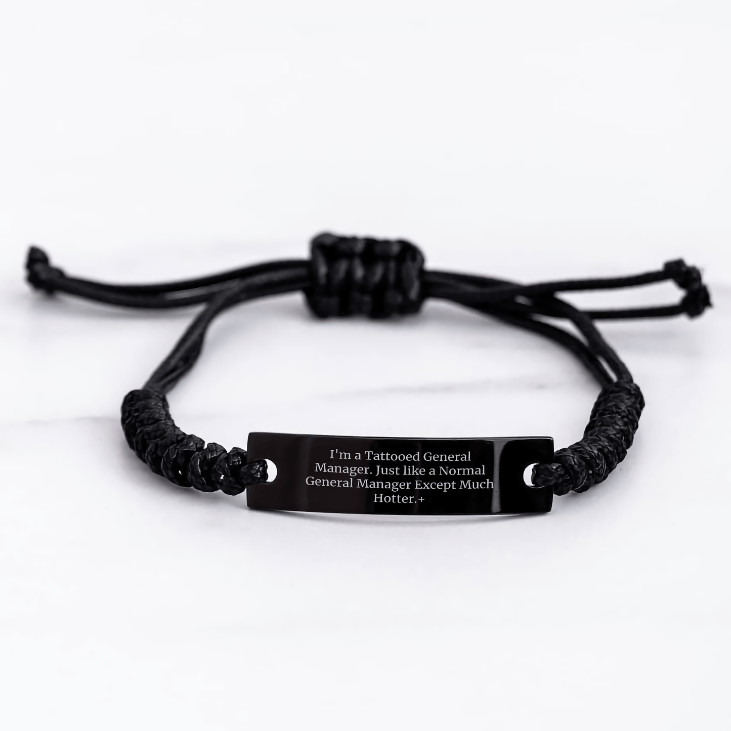Tattooed General Manager Rope Bracelet – Funny Gift Idea - The Buy Boom