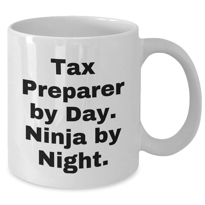 Tax Prep Ninja Mug – Funny Gift for Tax Preparers, Mother's Day - The Buy Boom