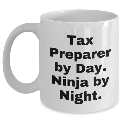 Tax Prep Ninja Mug – Funny Gift for Tax Preparers, Mother's Day - The Buy Boom