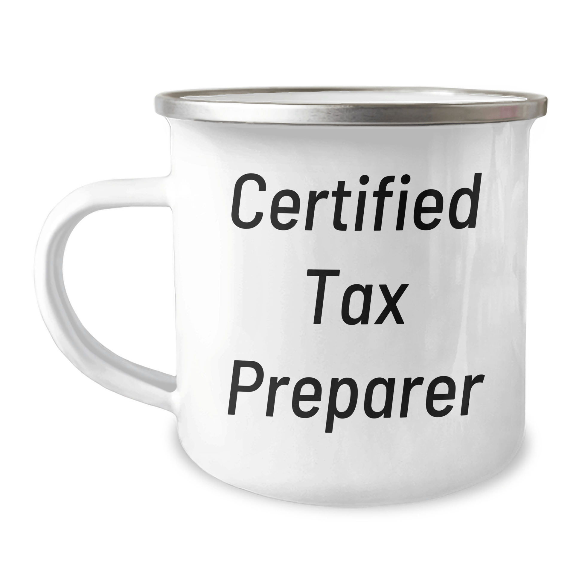Tax Preparer Gifts from Men, Funny 'Certified Tax Preparer' Camping Mug for Father's Day - The Buy Boom