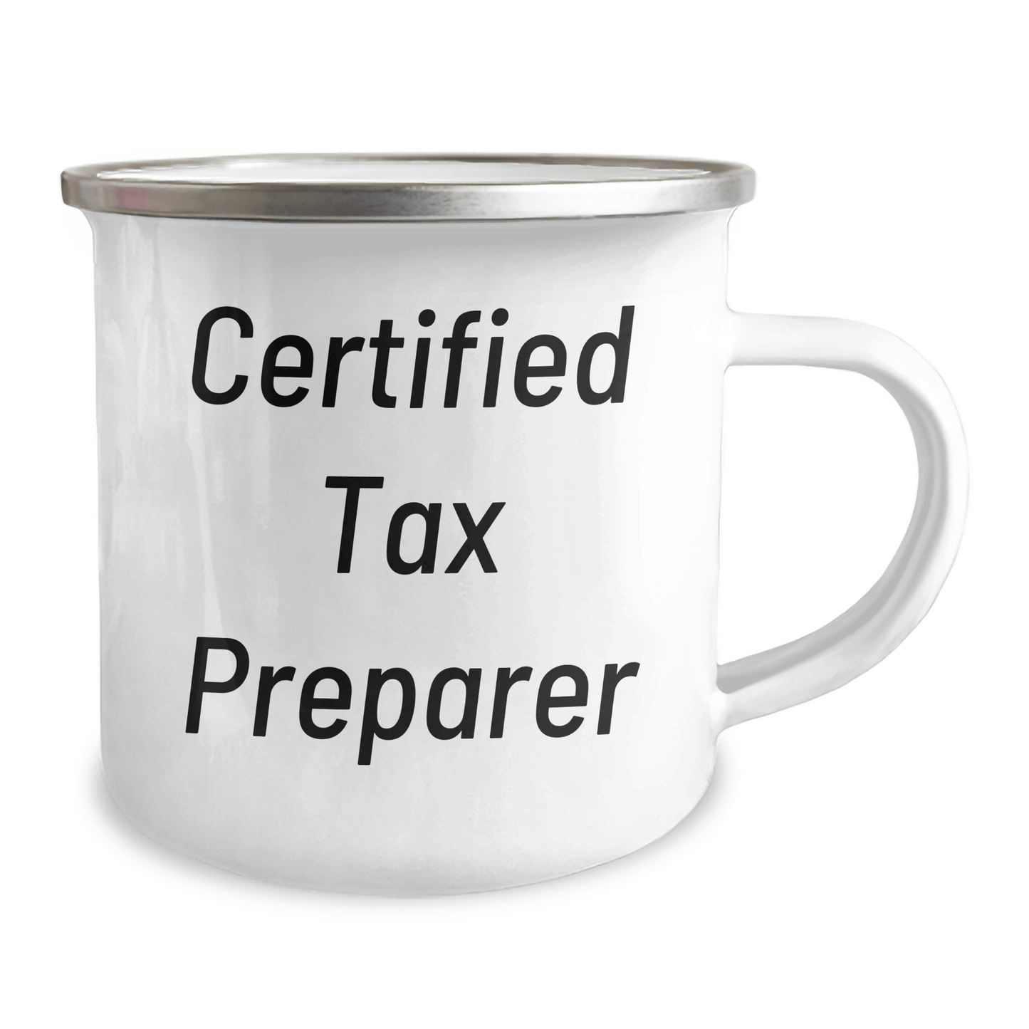 Tax Preparer Gifts from Men, Funny 'Certified Tax Preparer' Camping Mug for Father's Day - The Buy Boom