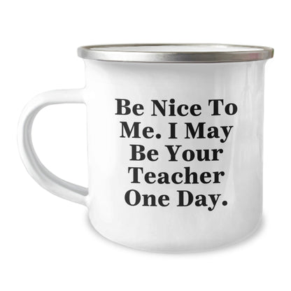 Teacher Camping Mug Funny Quote Gifts from Family for Graduation - The Buy Boom