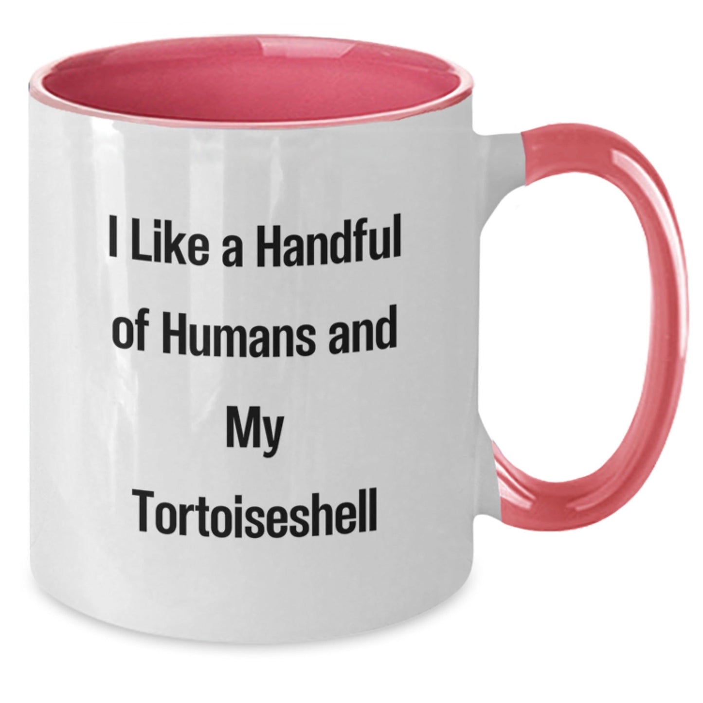 Tortoiseshell Cat Lovers Funny Mugs Gifts from Friends and Family for Birthday, 'I Like A Handful Of Humans And My Tortoiseshell' - The Buy Boom