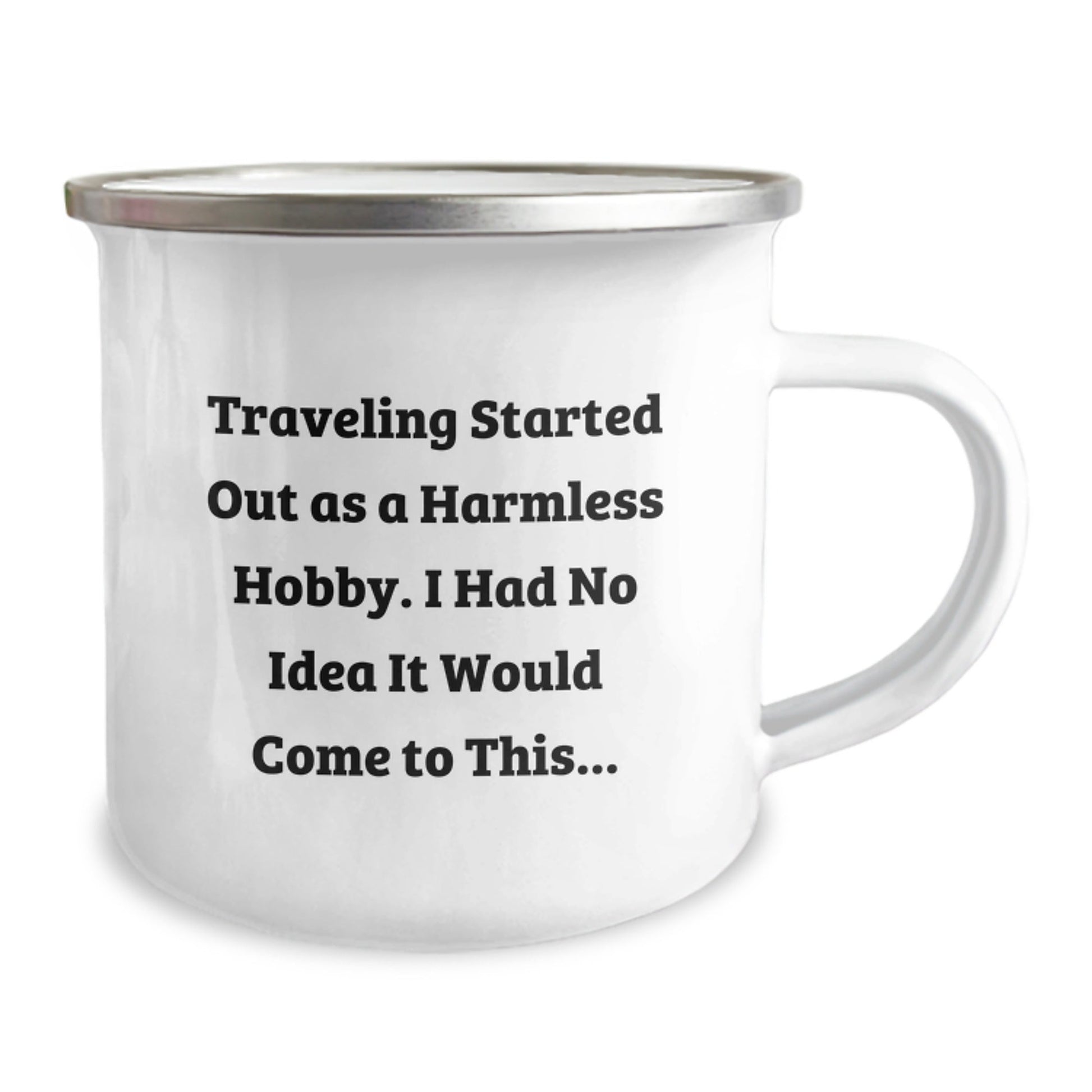 Traveling Adventures Gift for Him, Camping Mug with Funny Quote, Gifts from Mom to Son, Unique Graduation Celebration - The Buy Boom