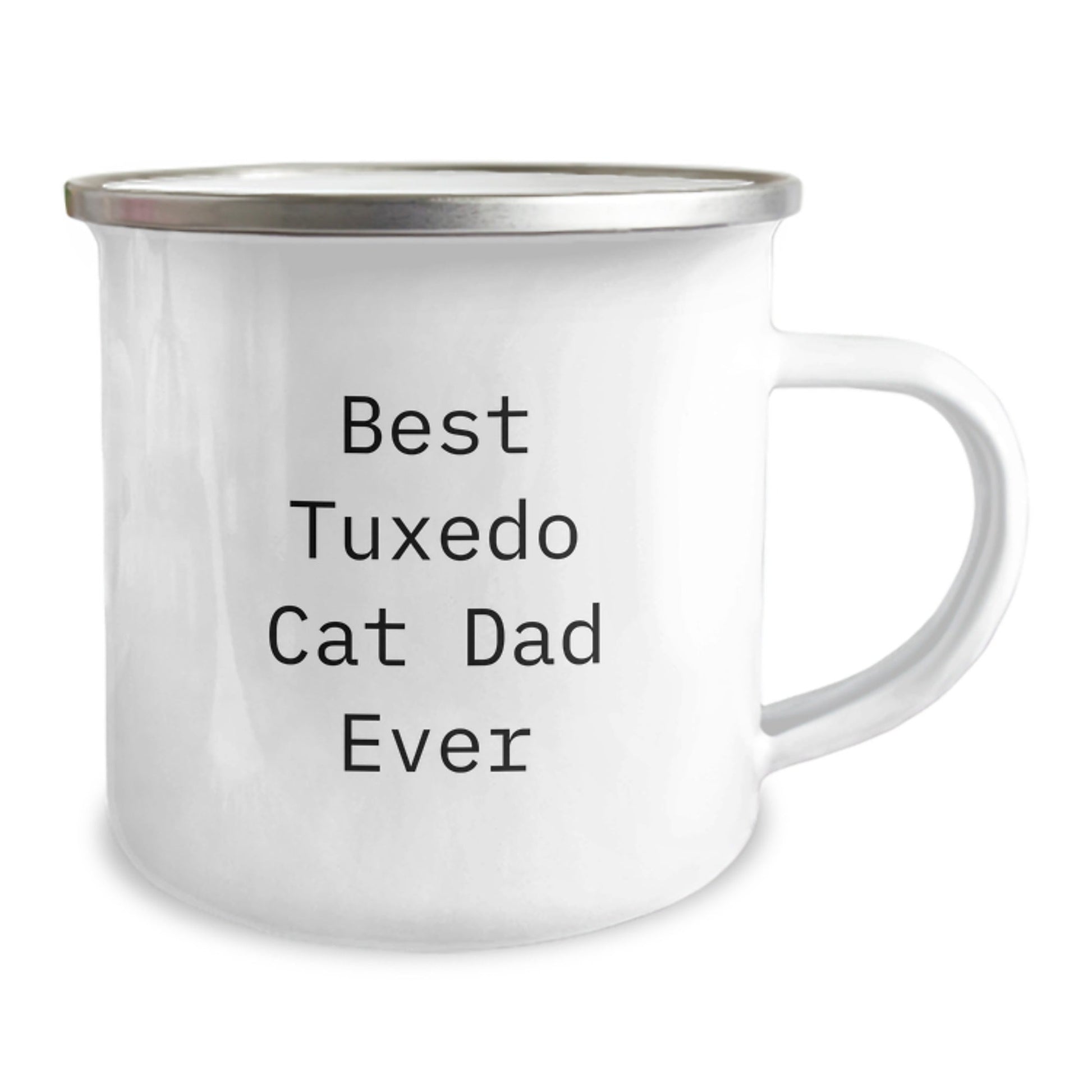 Tuxedo Cat Dad Ever Funny Camping Mug Gifts from Friends for Tuxedo Cat Lovers Graduation Unique Gifts - The Buy Boom