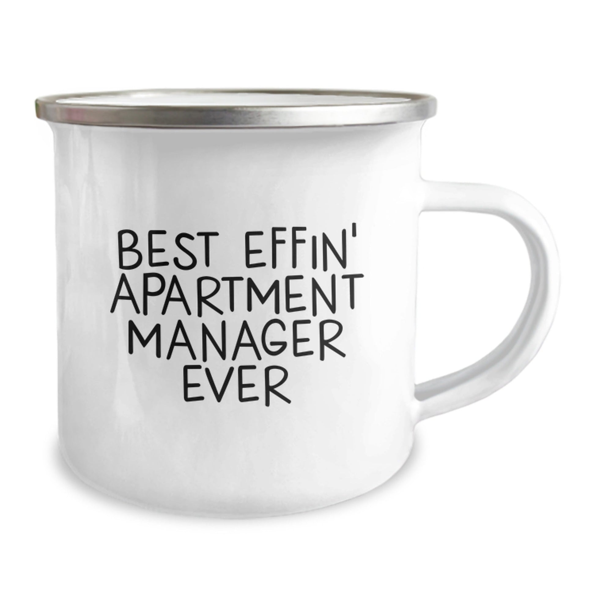 Unique Apartment Manager Gifts for Men, Funny 'Best Effin' Camping Mug for Christmas Unique Gifts - The Buy Boom