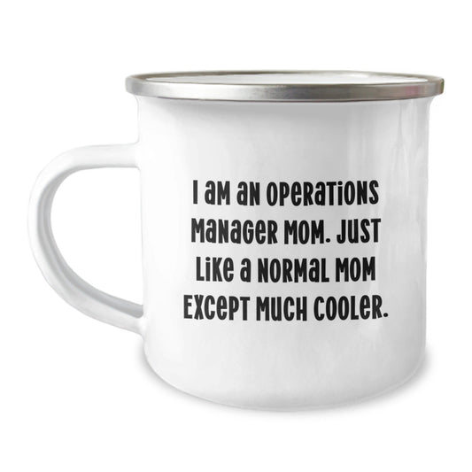 Unique Christmas Unique Gifts for Operations Manager Mom Funny Camping Mug - Funny Quotes for Office Workers - Cool Office Gifts for Coworkers - The Buy Boom