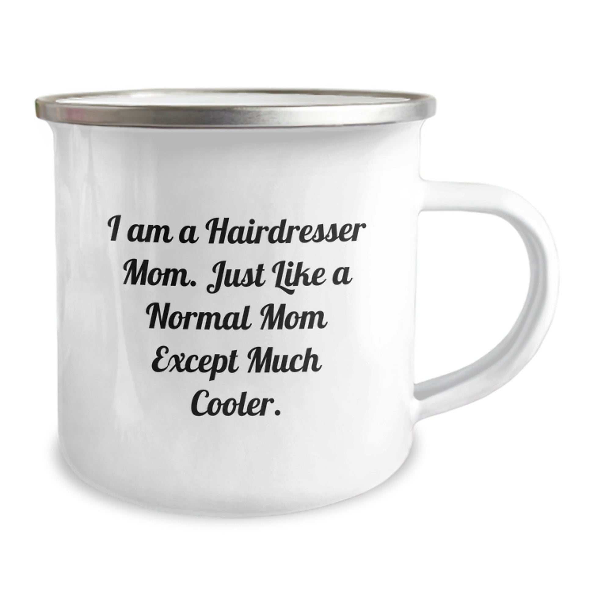 Unique Christmas Unique Gifts from Hairdresser Moms - Cute Camping Mugs for Hairdresser Friends, Funny Gift Idea for Coworkers and Family Members - The Buy Boom