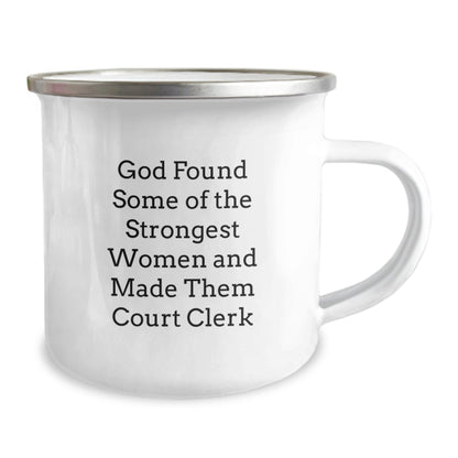Unique Court Clerk Gifts from Men to Women, Funny Camping Mug for Christmas Unique Gifts - The Buy Boom