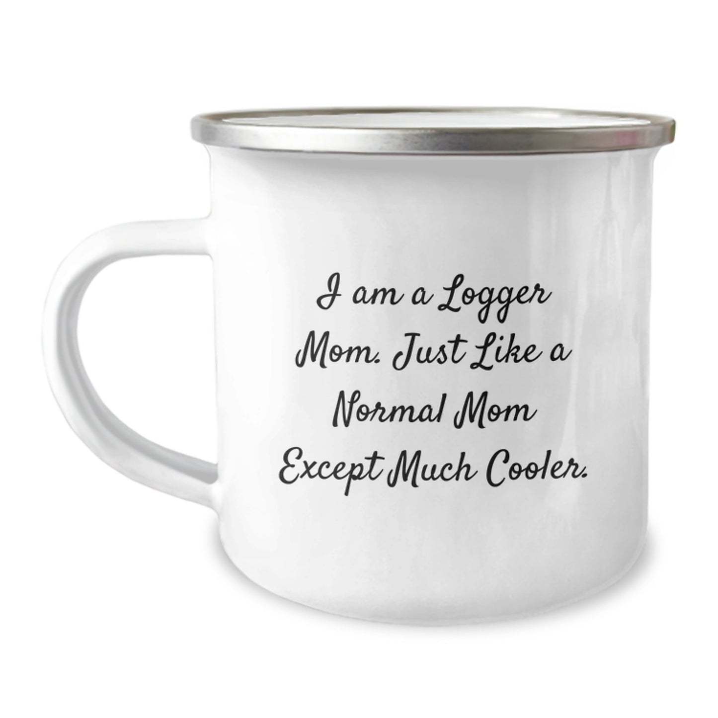 Unique Logger Gifts for Him, Funny Logger Mom Camping Mug, Perfect Christmas Unique Gift from Family, Friends, or Coworkers - The Buy Boom