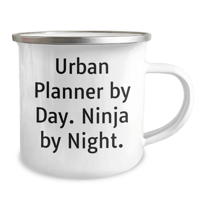 Urban Planner Ninja by Night Camping Mug, Funny Quote Gifts from Family to Men, Father's Day Unique Gifts for Urban Planner - The Buy Boom