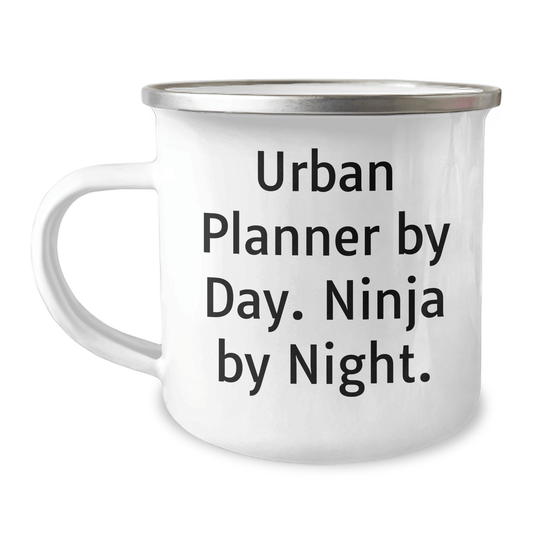 Urban Planner Ninja by Night Camping Mug, Funny Quote Gifts from Family to Men, Father's Day Unique Gifts for Urban Planner - The Buy Boom