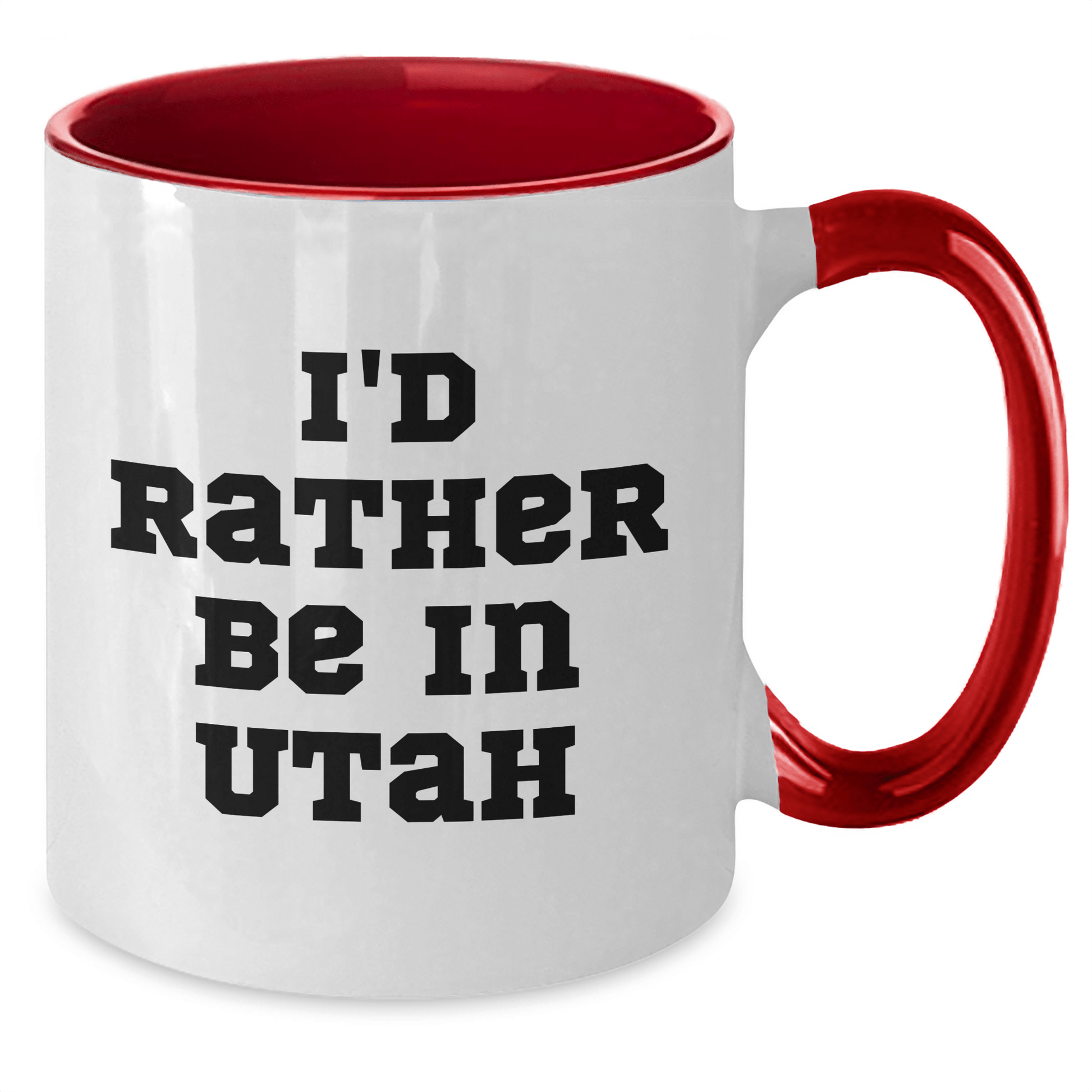 Utah Enthusiasts' Funny Quote Two Tone Coffee Mugs, Gifts from Men to Friends, Unique Father's Day Unique Gifts - The Buy Boom