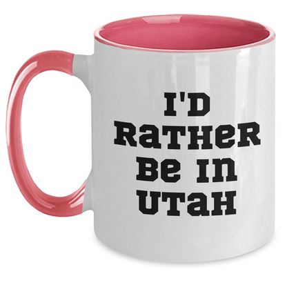 Utah Enthusiasts' Funny Quote Two Tone Coffee Mugs, Gifts from Men to Friends, Unique Father's Day Unique Gifts - The Buy Boom