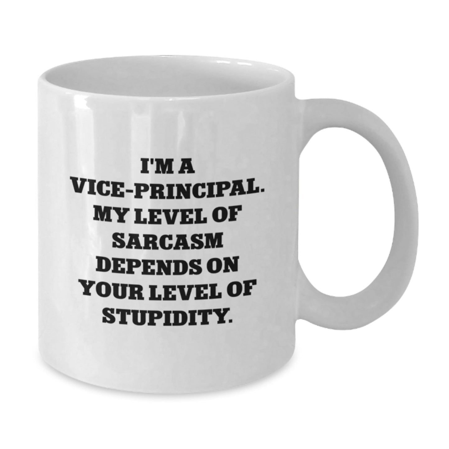 Vice - principal Sarcasm Mugs, Funny Quotes for Graduation Gifts from Friends, Coworkers, Family - The Buy Boom