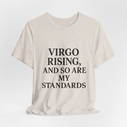 Virgo Rising T-Shirt – Funny Astrology Tee | Zodiac Sign Shirt | Horoscope Gift for Birthdays or Friends - The Buy Boom