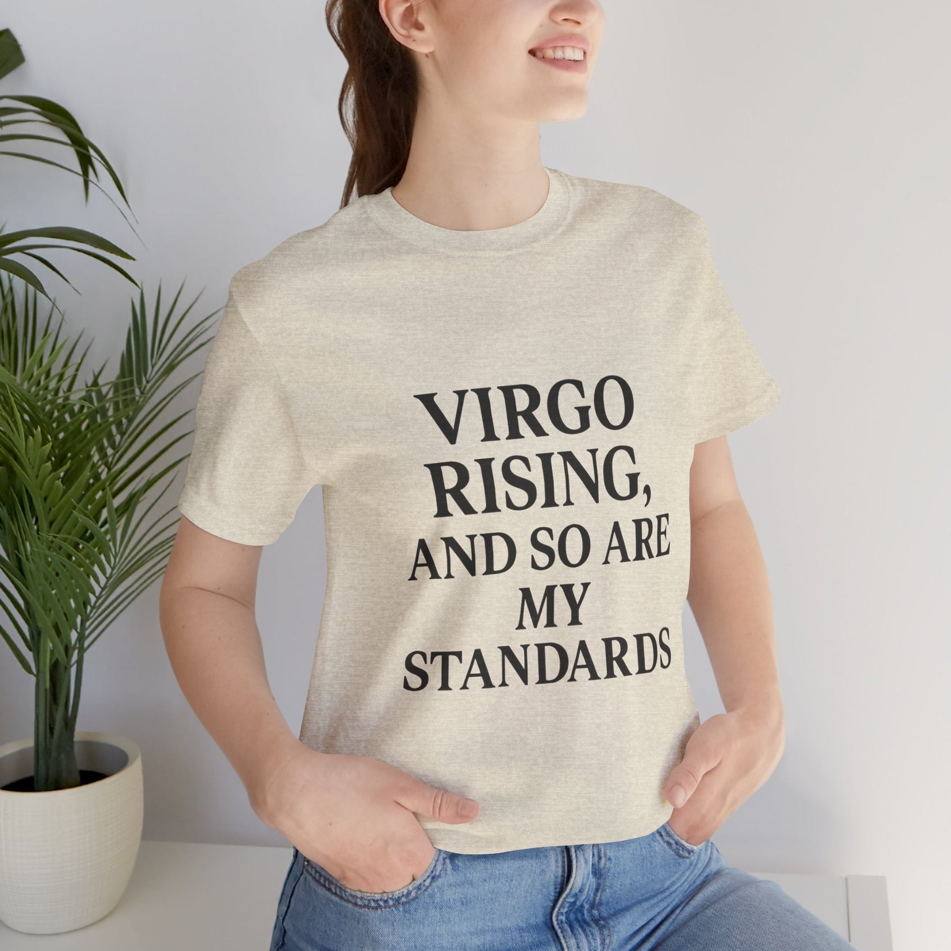 Virgo Rising T-Shirt – Funny Astrology Tee | Zodiac Sign Shirt | Horoscope Gift for Birthdays or Friends - The Buy Boom