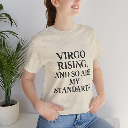 Virgo Rising T-Shirt – Funny Astrology Tee | Zodiac Sign Shirt | Horoscope Gift for Birthdays or Friends - The Buy Boom