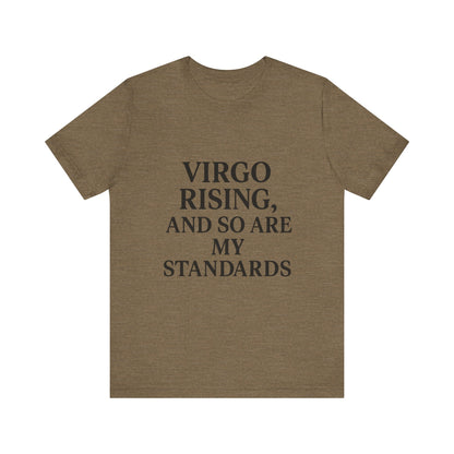 Virgo Rising T-Shirt – Funny Astrology Tee | Zodiac Sign Shirt | Horoscope Gift for Birthdays or Friends - The Buy Boom