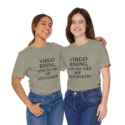 Virgo Rising T-Shirt – Funny Astrology Tee | Zodiac Sign Shirt | Horoscope Gift for Birthdays or Friends - The Buy Boom