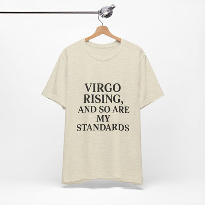 Virgo Rising T-Shirt – Funny Astrology Tee | Zodiac Sign Shirt | Horoscope Gift for Birthdays or Friends - The Buy Boom