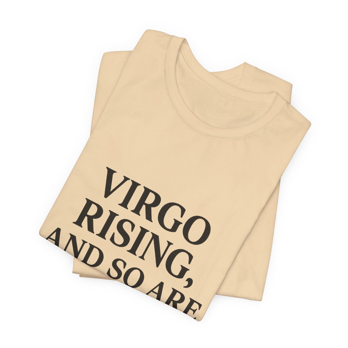 Virgo Rising T-Shirt – Funny Astrology Tee | Zodiac Sign Shirt | Horoscope Gift for Birthdays or Friends - The Buy Boom