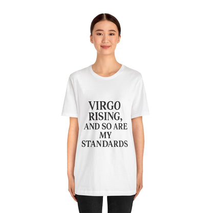 Virgo Rising T-Shirt – Funny Astrology Tee | Zodiac Sign Shirt | Horoscope Gift for Birthdays or Friends - The Buy Boom
