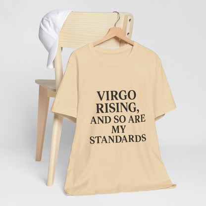 Virgo Rising T-Shirt – Funny Astrology Tee | Zodiac Sign Shirt | Horoscope Gift for Birthdays or Friends - The Buy Boom
