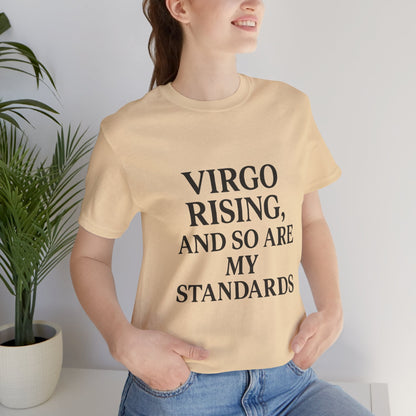 Virgo Rising T-Shirt – Funny Astrology Tee | Zodiac Sign Shirt | Horoscope Gift for Birthdays or Friends - The Buy Boom